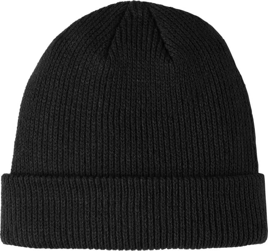 Port Authority C977 Cozy Cuffed Beanie - Deep Black