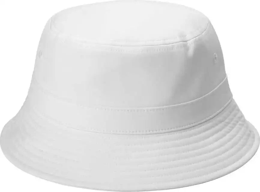 Port Authority C980 Poly Bucket Hat - White - S/m