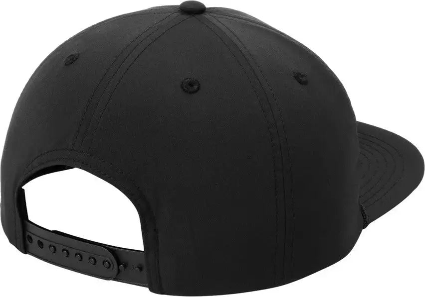 Port Authority C981 5-panel Poly Rope Cap - Black