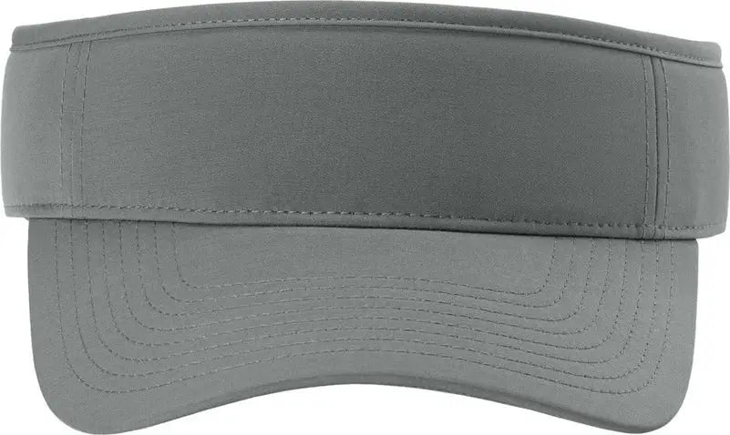 Port Authority C983 Poly Visor - Deep Smoke - Adult Osfa