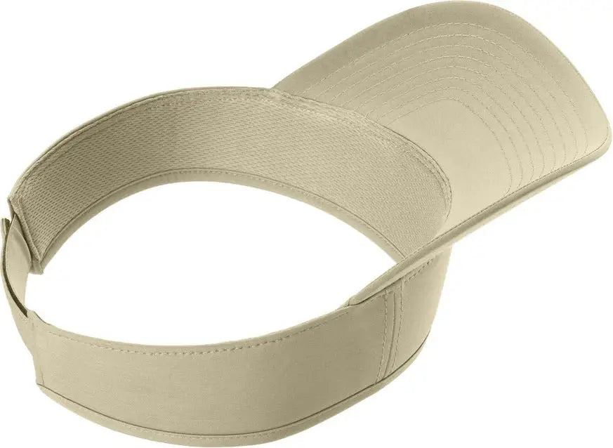 Port Authority C983 Poly Visor - Sahara - Adult Osfa