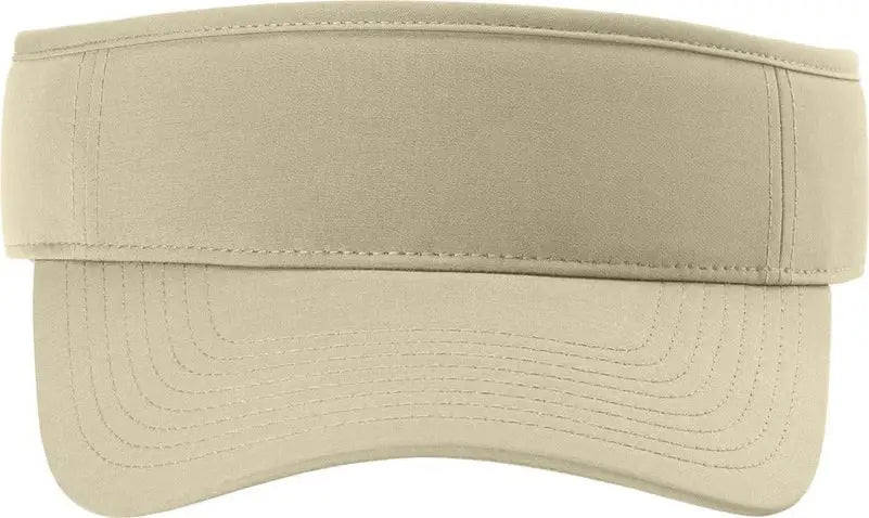 Port Authority C983 Poly Visor - Sahara - Adult Osfa