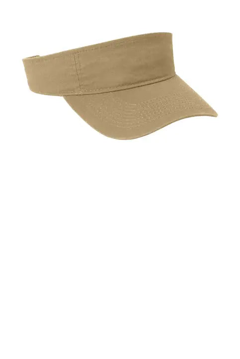 Port Authority Cp45 Fashion Visor - Khaki - one Size Fits Most