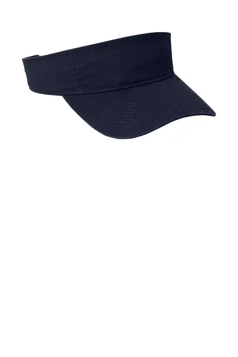 Port Authority Cp45 Fashion Visor - Navy - one Size Fits Most