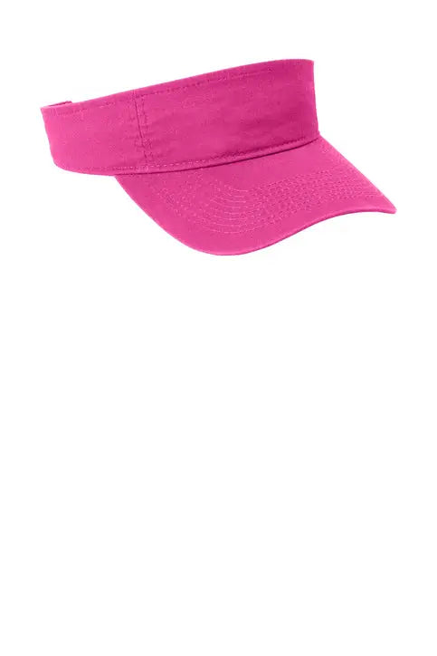 Port Authority Cp45 Fashion Visor - Sangria
