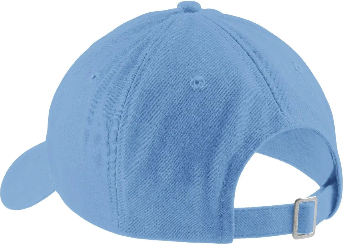 Port Authority Cp77 Brushed Twill Low Profile Cap - Carolina Blue - one Size Fits Most