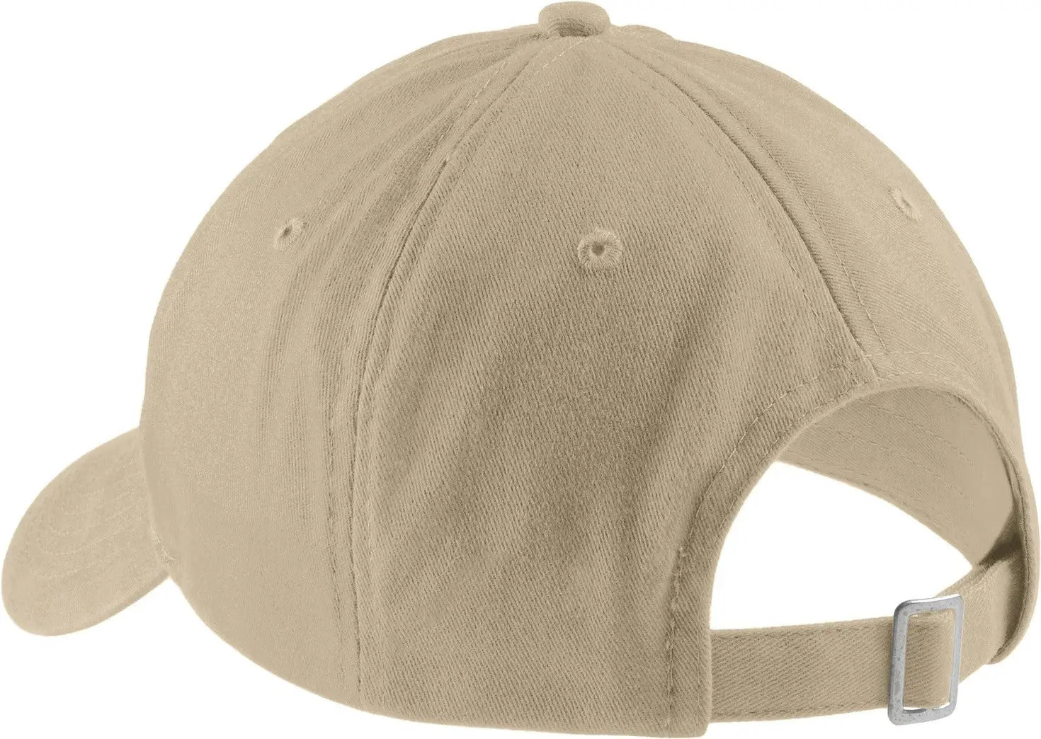 Port Authority Cp77 Brushed Twill Low Profile Cap - Khaki - one Size Fits Most