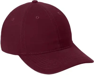 Port Authority Cp77 Brushed Twill Low Profile Cap - Maroon - one Size Fits Most