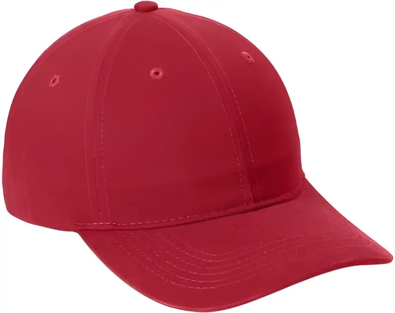 Port Authority Cp77 Brushed Twill Low Profile Cap - Red - one Size Fits Most