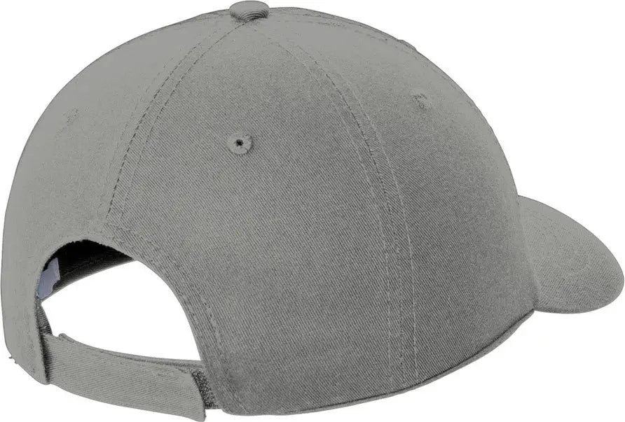 Port Authority Cp78 Washed Twill Cap - Deep Smoke - one Size Fits Most