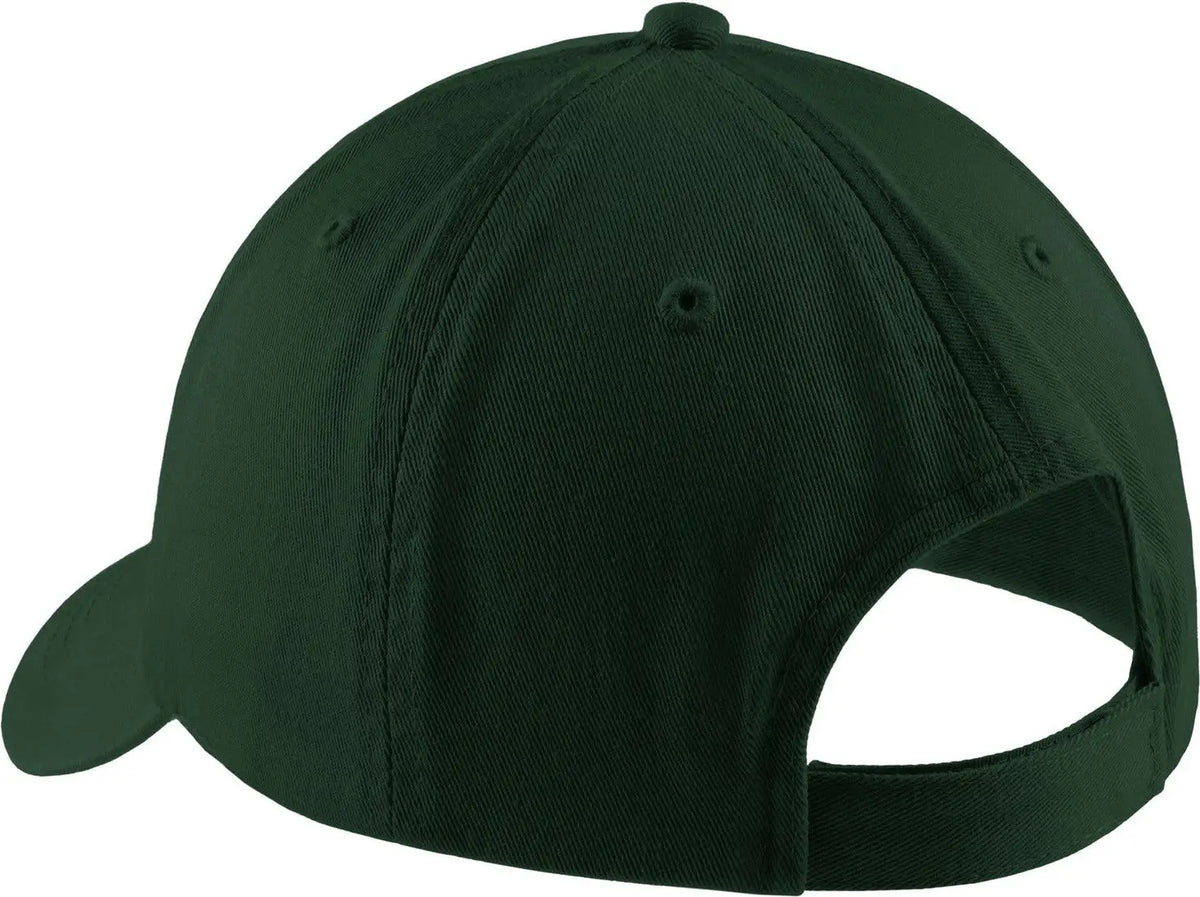 Port Authority Cp78 Washed Twill Cap - Hunter - one Size Fits Most