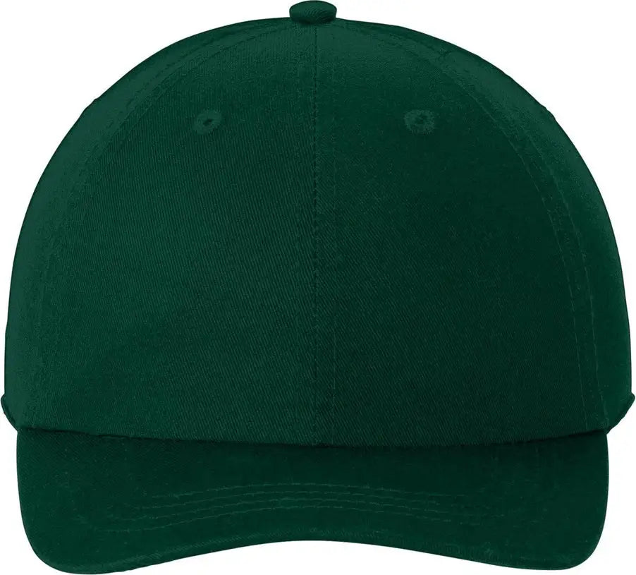 Port Authority Cp78 Washed Twill Cap - Hunter - one Size Fits Most