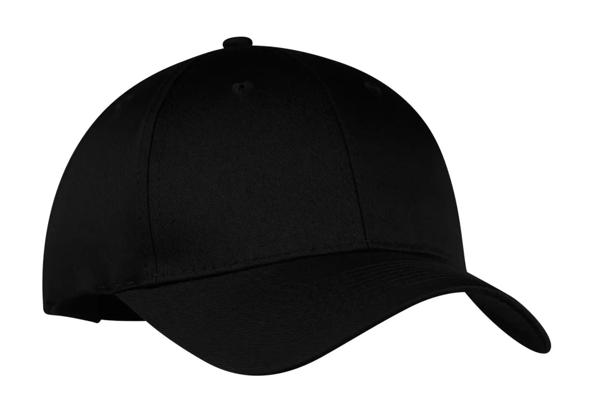 Port Authority Cp80 Six-panel Twill Cap - Black - one Size Fits Most