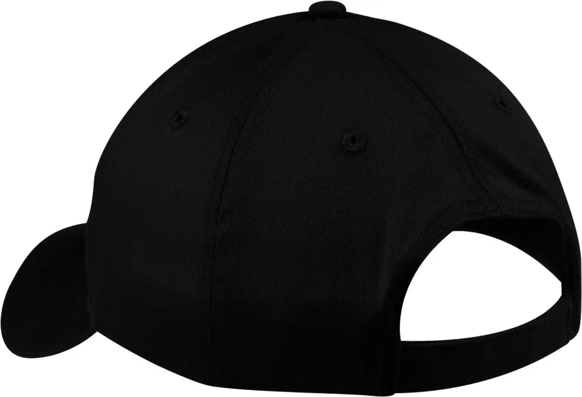 Port Authority Cp80 Six-panel Twill Cap - Black - one Size Fits Most