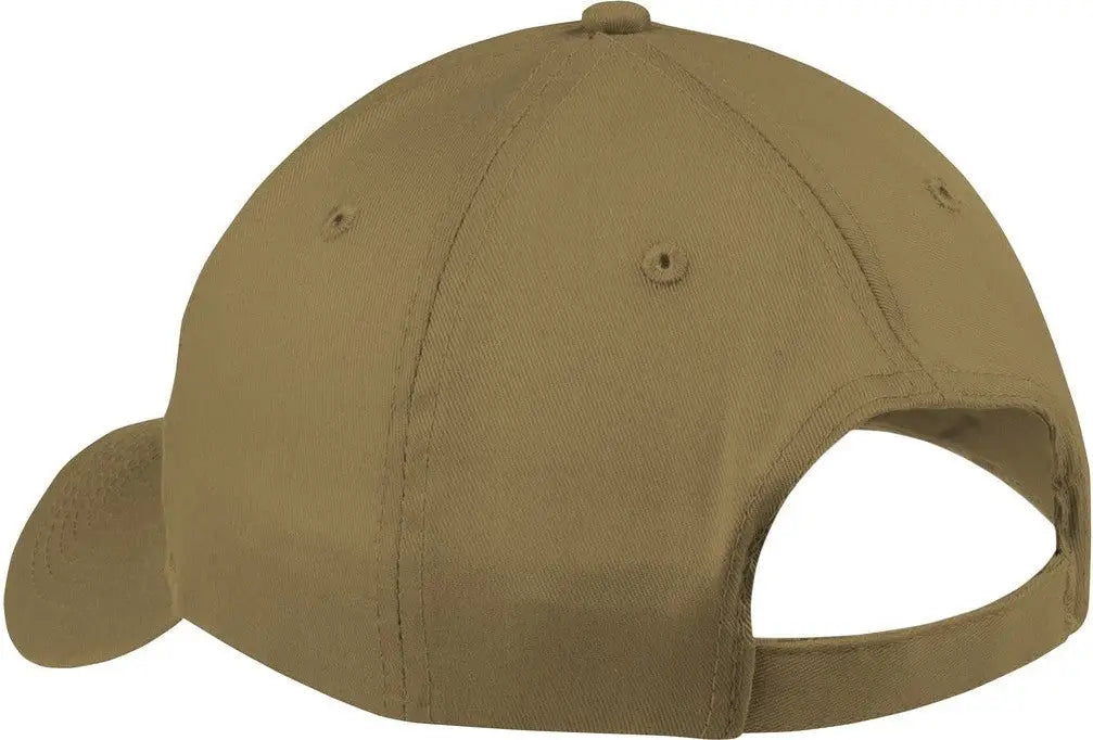 Port Authority Cp80 Six-panel Twill Cap - Coyote Brown