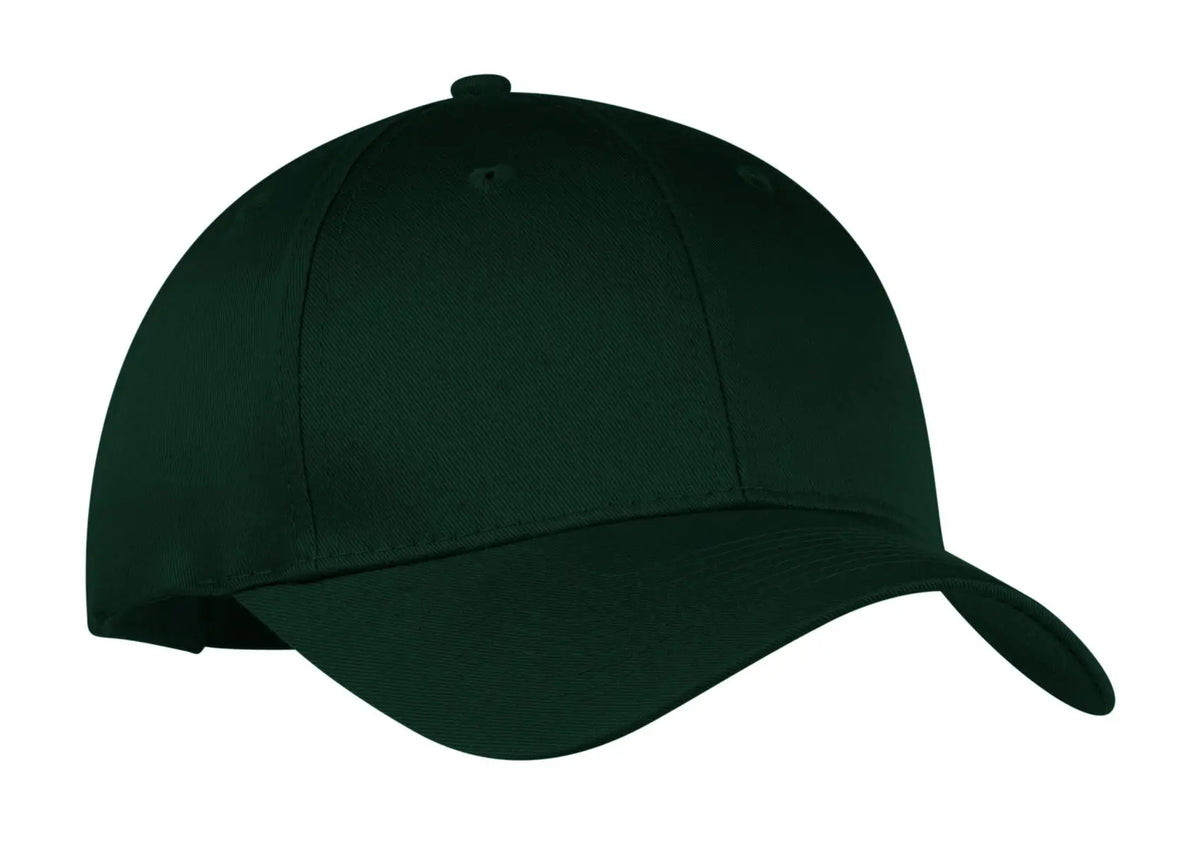 Port Authority Cp80 Six-panel Twill Cap - Hunter - one Size Fits Most