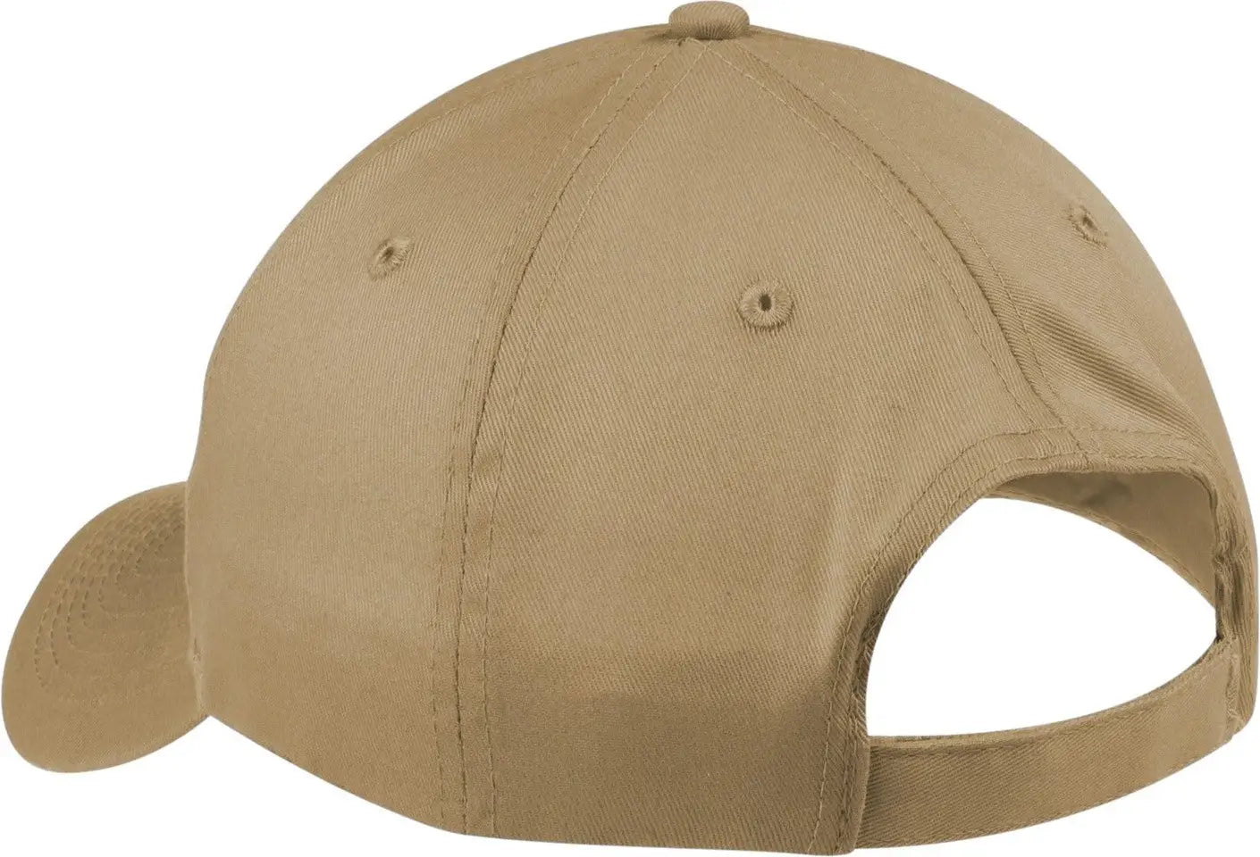 Port Authority Cp80 Six-panel Twill Cap - Khaki - one Size Fits Most