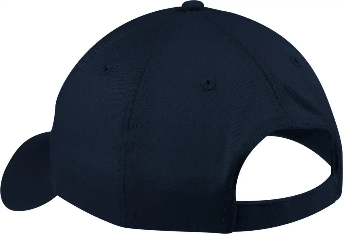 Port Authority Cp80 Six-panel Twill Cap - Navy - one Size Fits Most