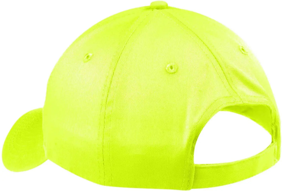 Port Authority Cp80 Six-panel Twill Cap - Neon Yellow - one Size Fits Most