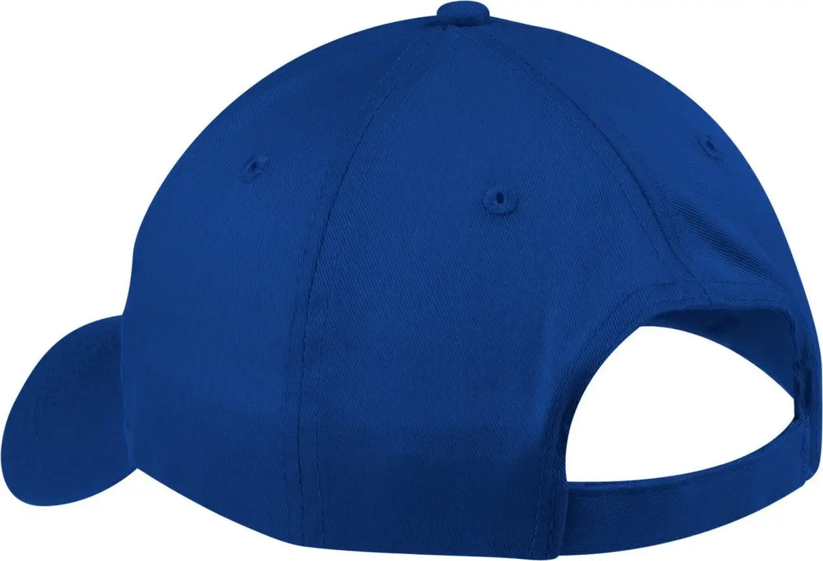 Port Authority Cp80 Six-panel Twill Cap - Royal - one Size Fits Most