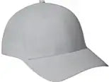 Port Authority Cp80 Six-panel Twill Cap - Silver