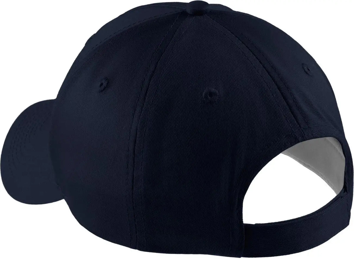 Port Authority Cp86 Five-panel Twill Cap - Navy - one Size Fits Most