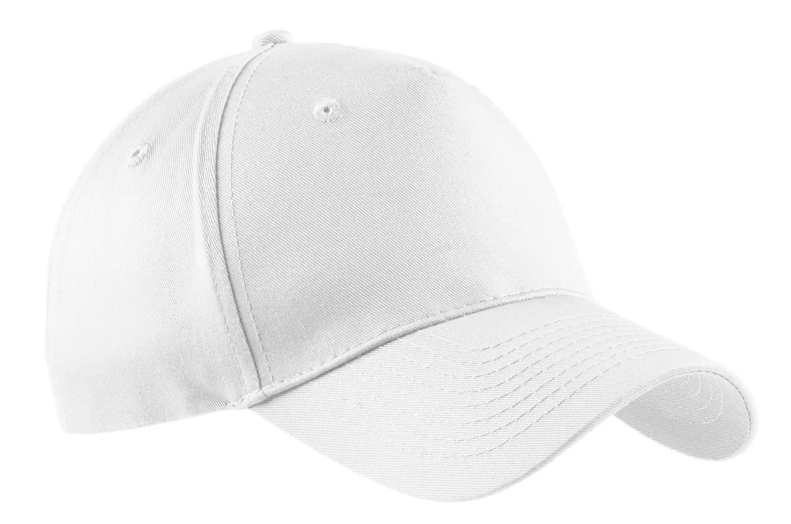 Port Authority Cp86 Five-panel Twill Cap - White - one Size Fits Most
