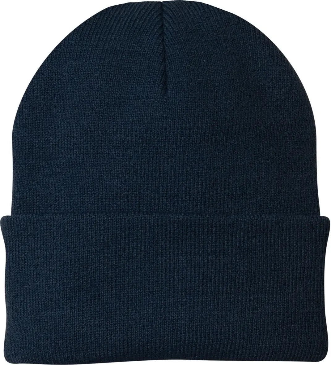 Port Authority Cp90 Knit Beanie Cap - Navy - one Size Fits Most