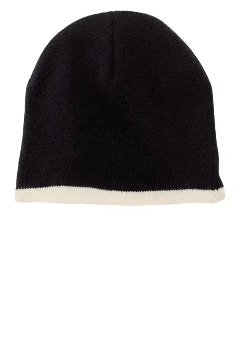 Port Authority Cp91 Beanie Cap - Black Natural - Black/ / one Size Fits Most