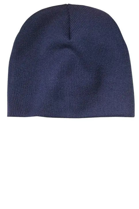 Port Authority Cp91 Beanie Cap - Navy - one Size Fits Most