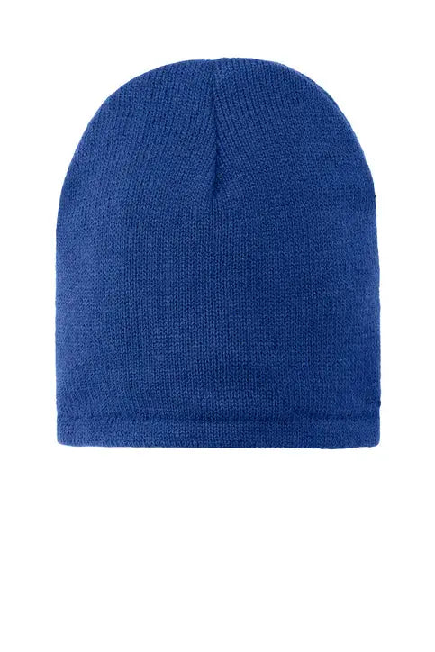 Port Authority Cp91l Fleece-lined Beanie Cap - Athletic Royal - one Size Fits Most