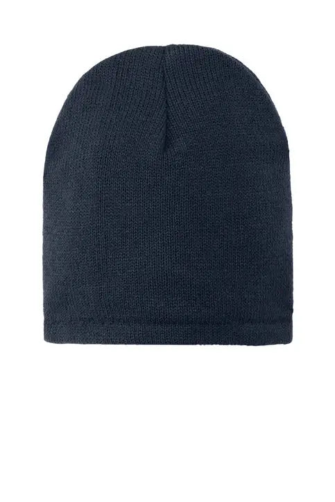 Port Authority Cp91l Fleece-lined Beanie Cap - Navy - one Size Fits Most