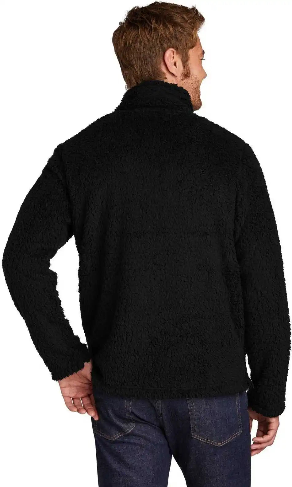 Port Authority F130 Cozy 1/4-zip Fleece - Black