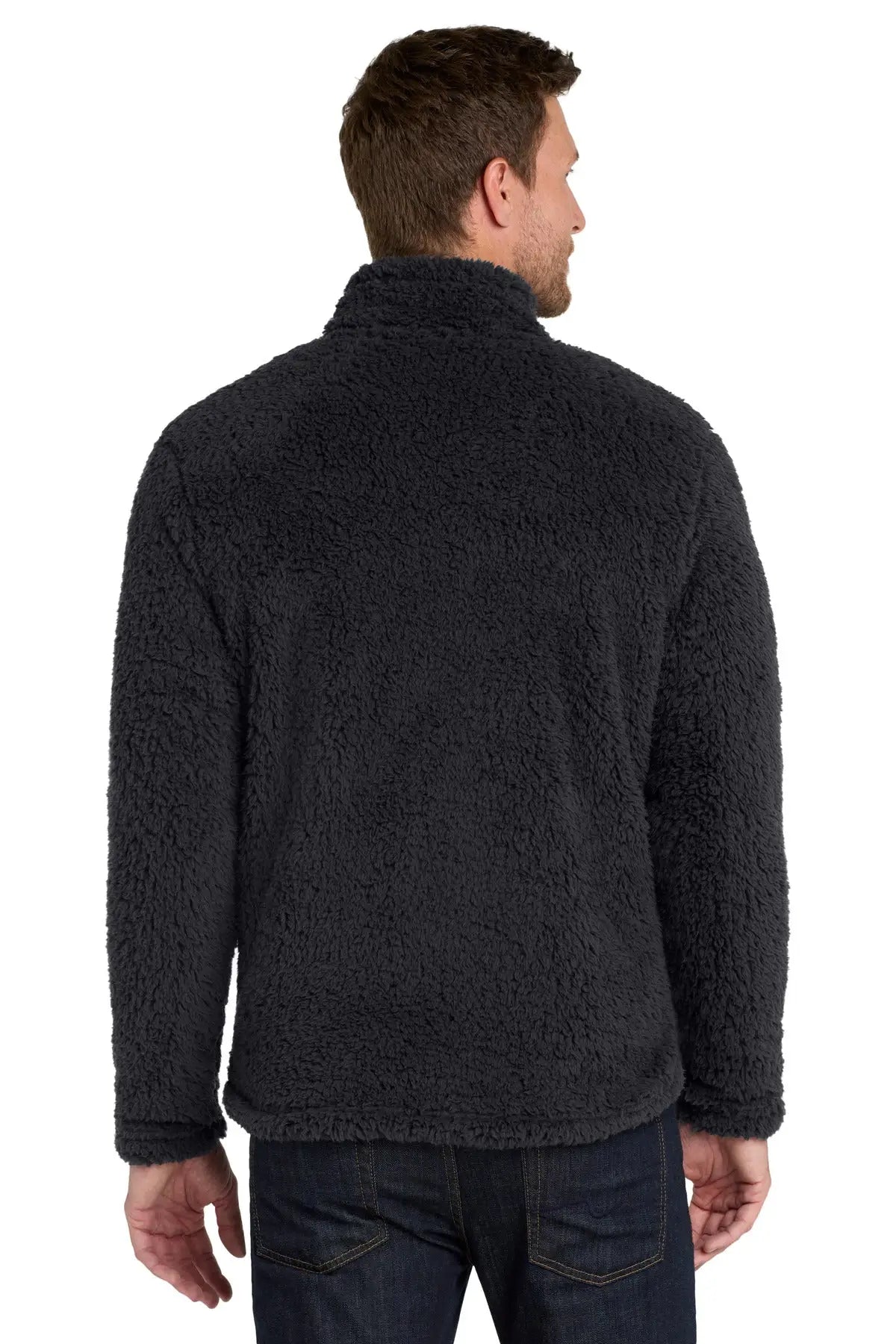 Port Authority F130 Cozy 1/4-zip Fleece - Charcoal