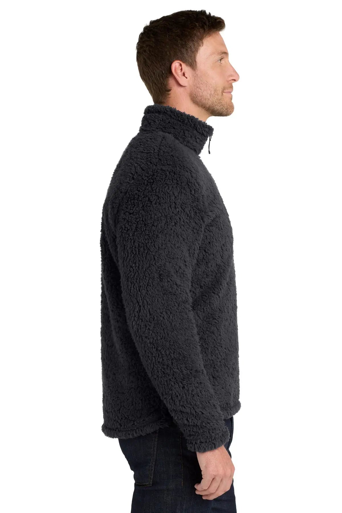 Port Authority F130 Cozy 1/4-zip Fleece - Charcoal