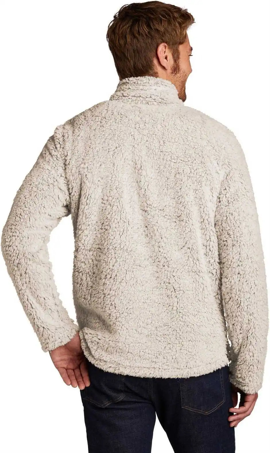 Port Authority F130 Cozy 1/4-zip Fleece - Oatmeal Heather