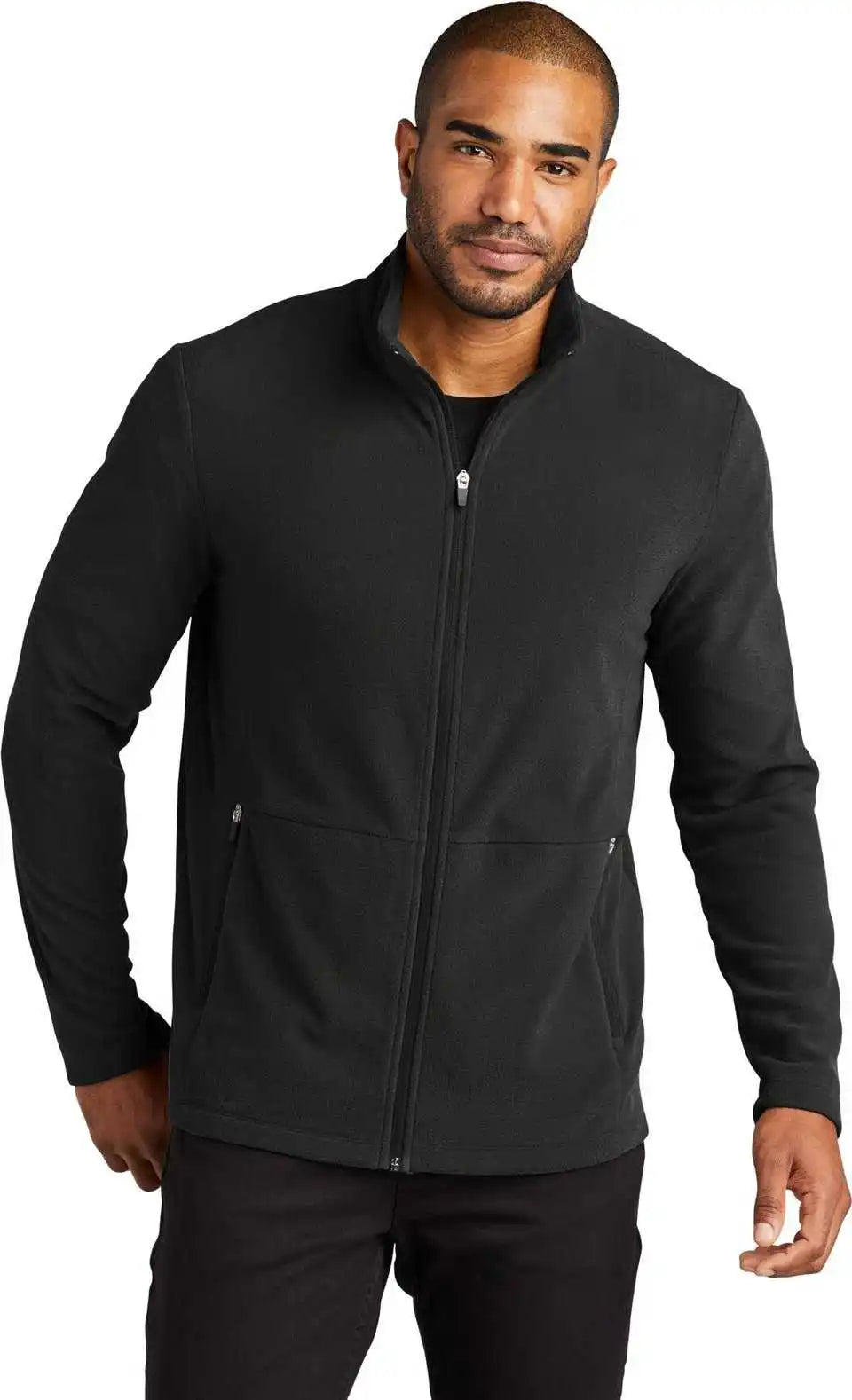 Port Authority F151 Accord Microfleece Jacket - Black