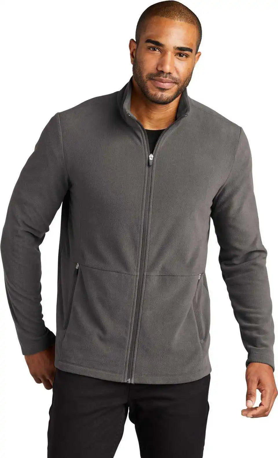 Port Authority F151 Accord Microfleece Jacket - Pewter
