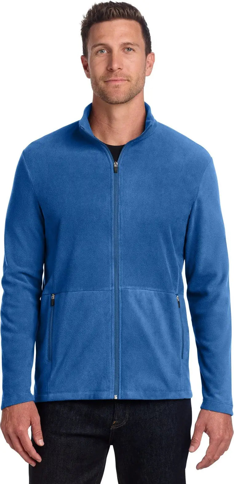 Port Authority F151 Accord Microfleece Jacket - Royal - Adult Xs