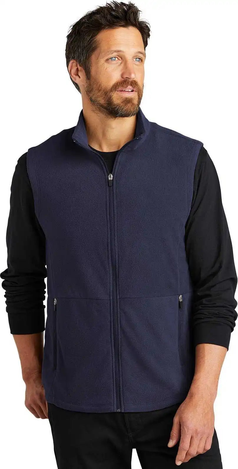 Port Authority F152 Accord Microfleece Vest - Navy