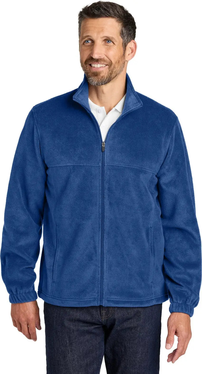 Port Authority F190 Plush Fleece Full-zip Jacket - Royal