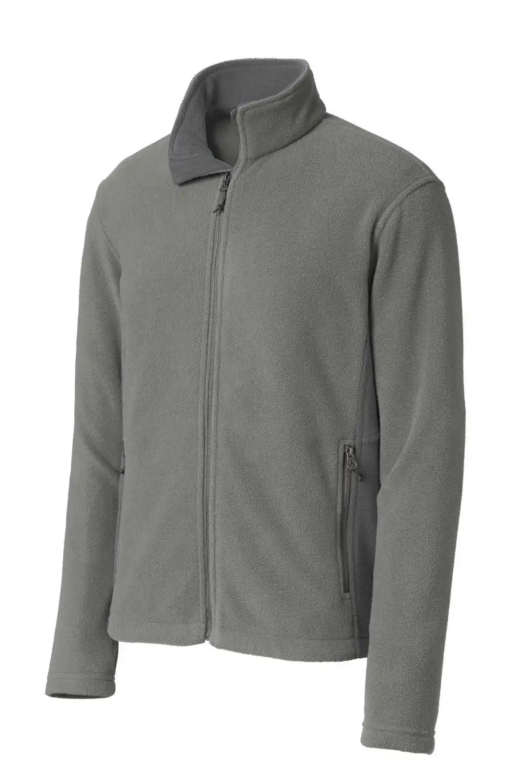 Port Authority F216 Colorblock Value Fleece Jacket - Deep Smoke Battleship Gray
