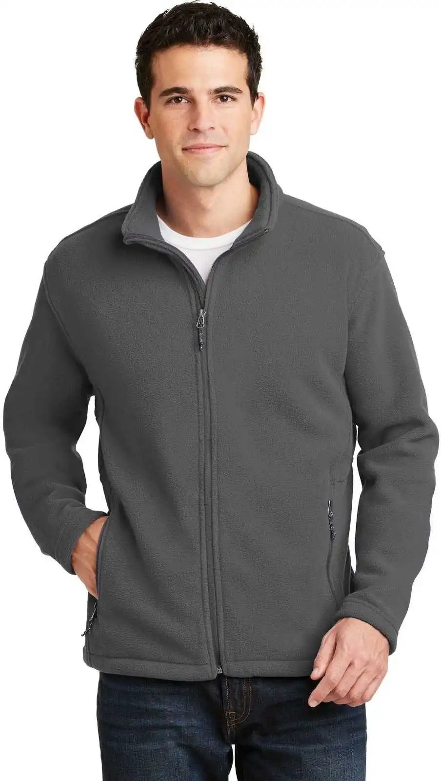 Port Authority F217 Value Fleece Jacket Iron Gray
