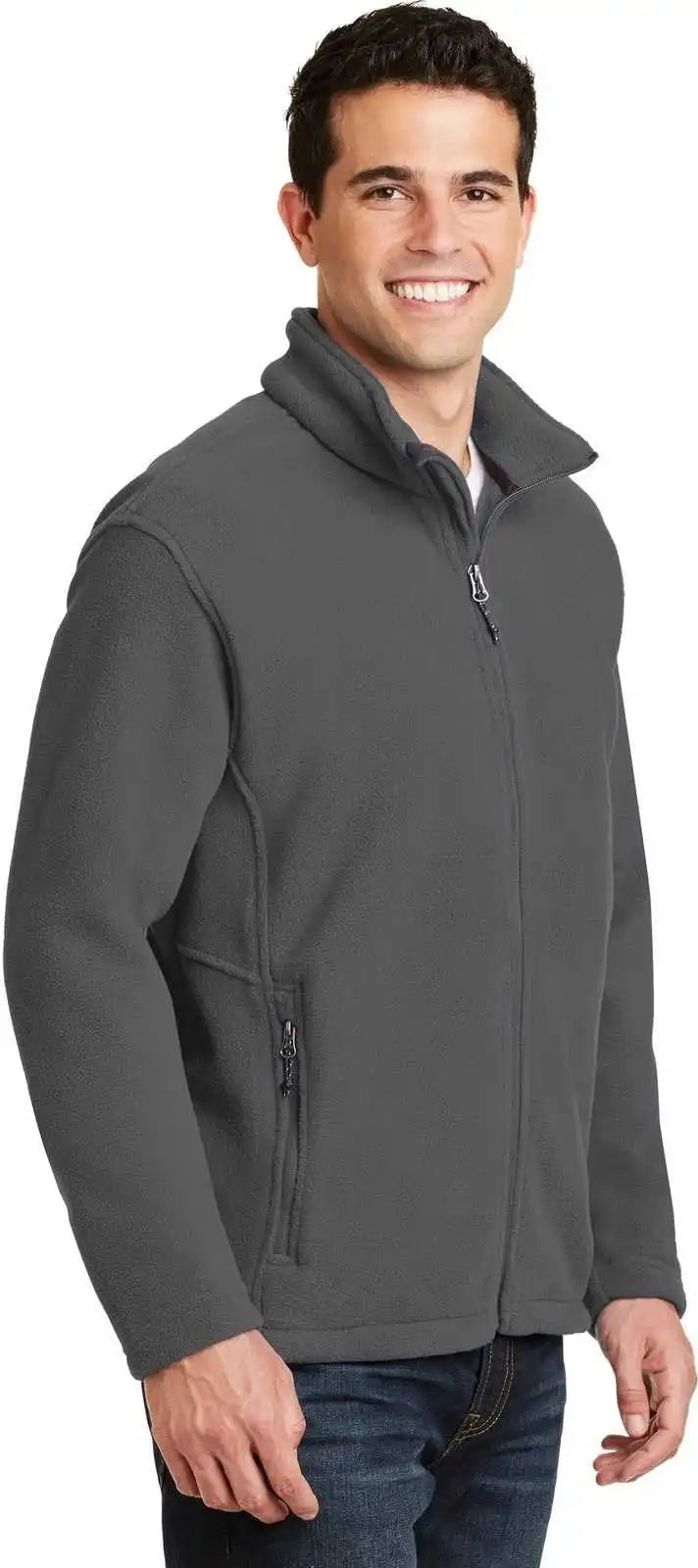 Port Authority F217 Value Fleece Jacket Iron Gray
