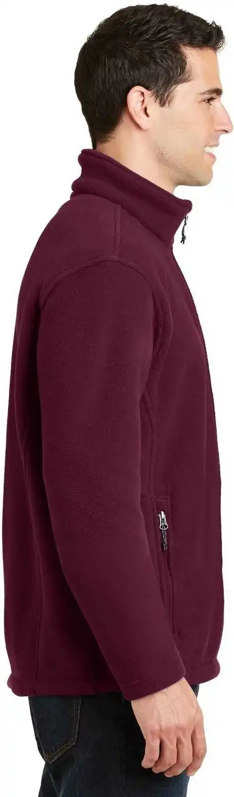 Port Authority F217 Value Fleece Jacket Maroon