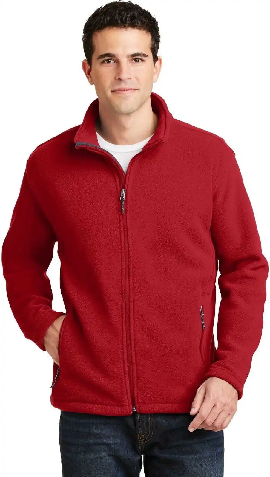 Port Authority F217 Value Fleece Jacket - True Red