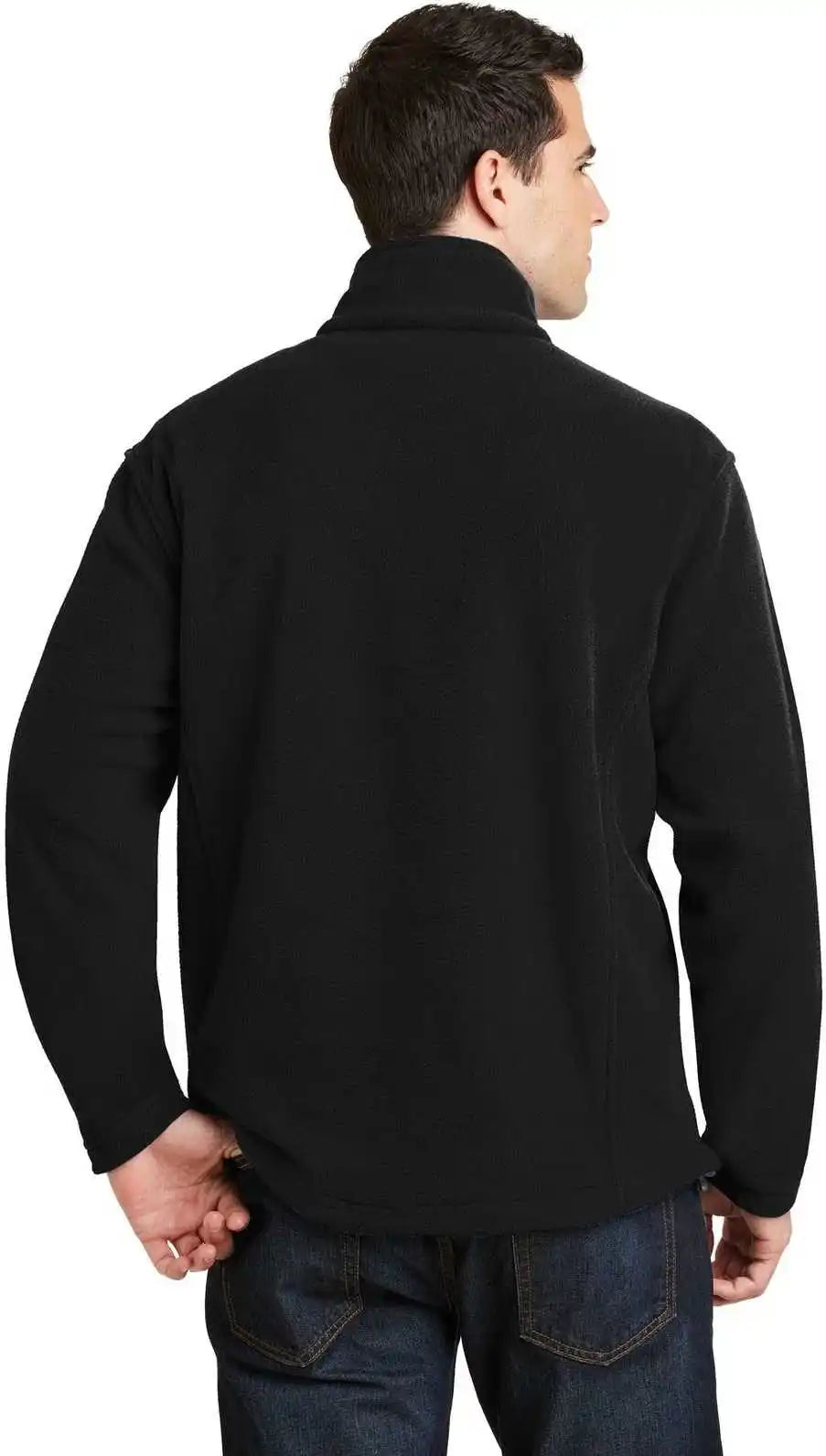 Port Authority F218 Value Fleece 1/4 Zip Pullover Black