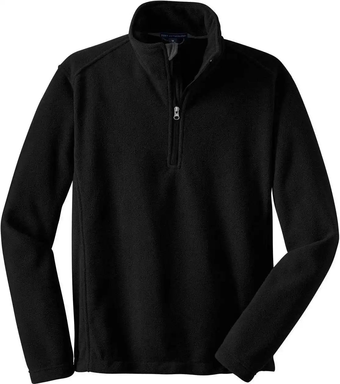 Port Authority F218 Value Fleece 1/4 Zip Pullover Black