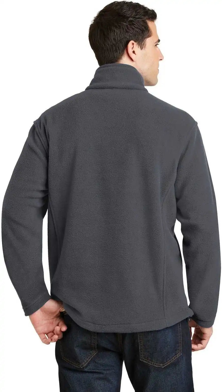 Port Authority F218 Value Fleece 1/4 Zip Pullover Iron Gray