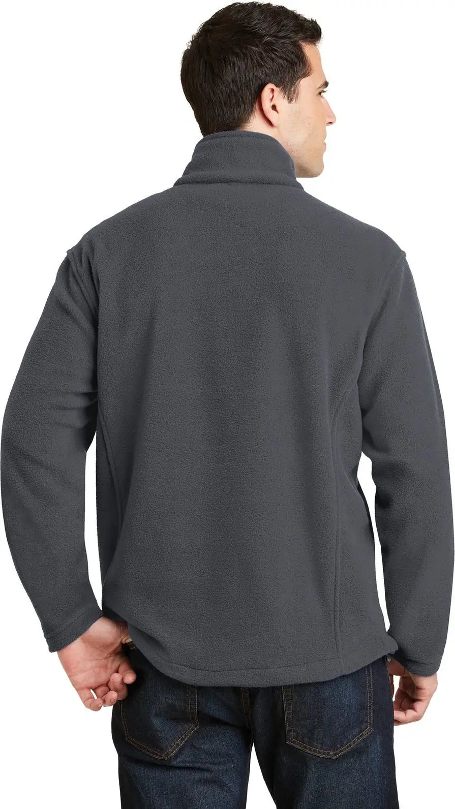 Port Authority F218 Value Fleece 1/4-zip Pullover - Iron Gray